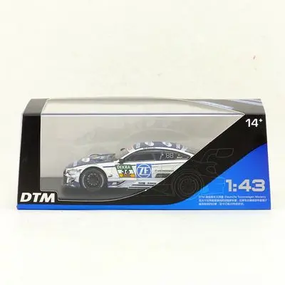 1/43 масштаб M4 DTM гоночный автомобиль литая под давлением модель автомобиля высокая имитация покраска игрушечных автомобилей модель автомобиля сплава для детей Подарки оригинальная коробка
