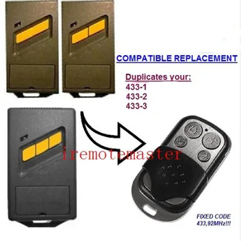 

For 433-1, 433-2, 433-3 remote control replacement 433,92MHZ FIXED CODE