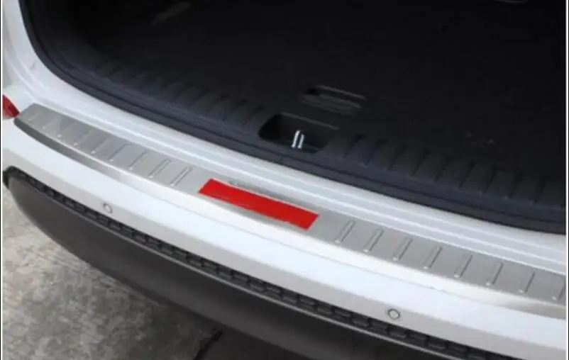 Fit For Hyundai Tucson TL Stainless Steel Inner External Rear Protection Plate Trunk Bumper Scuff Plate Door Sill fast