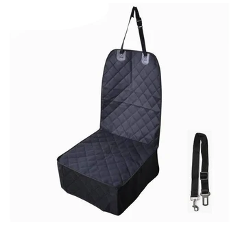 

Universal Seat Cover Dog Cat Anti Slip Front Waterproof Pet Soft Accessories Car Easy Clean Trucks Dust Resistant With Belt