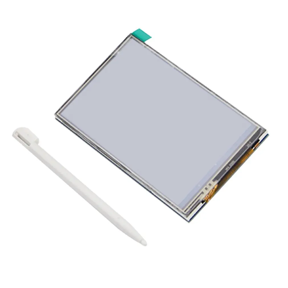 Для Raspberry Pi 4 Модель B/3B+/3B/2B/B+ 3,5-дюймовый жидкокристаллический дисплей с сенсорным экраном+ аксессуары для сенсорного стилус