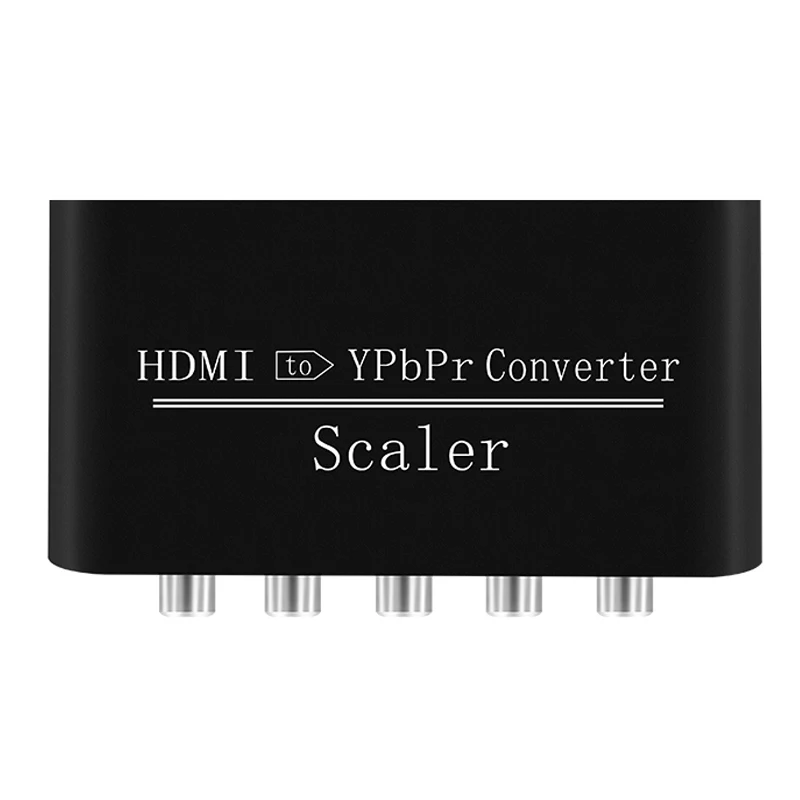 

HDMI Converter HDMI to YPbPr 5RCA RGB with Scaler Adapter Support 1080P for HDTV Monitor