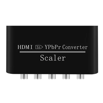 

HDMI Converter HDMI to YPbPr 5RCA RGB with Scaler Adapter Support 1080P for HDTV Monitor
