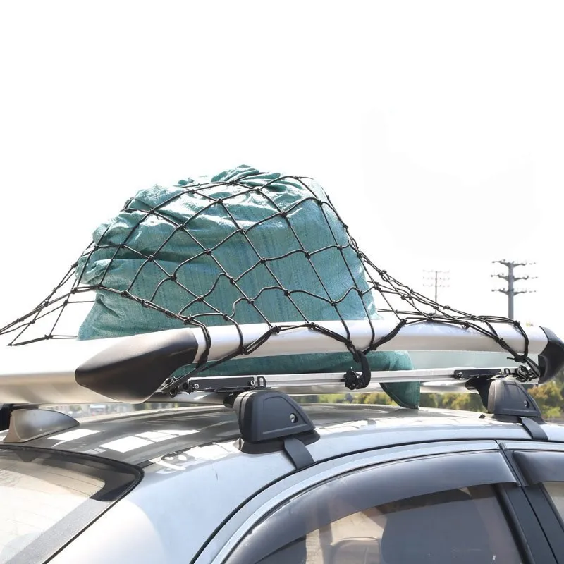 130cm 160cm Tied Tight Rope Strapping Car Luggage Rack Net Bag Roof