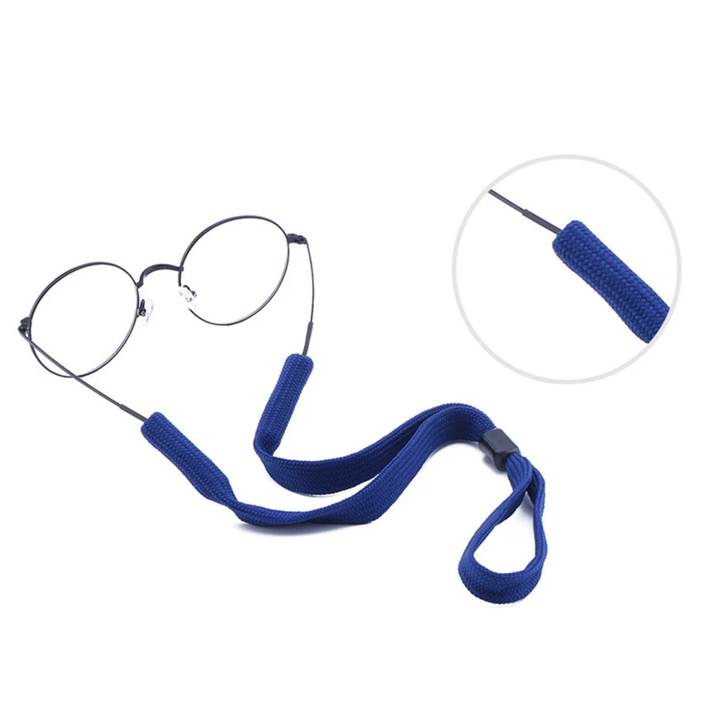 Модные спортивные очки, веревка, вязаный хлопковый держатель для очков, фиксатор, ремешок на шею, шнур, 3 цвета, аксессуары для очков