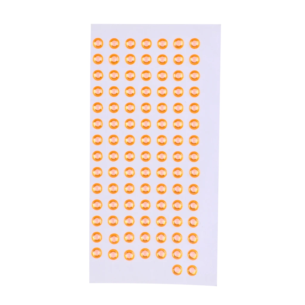 4 Colors 3D Fishing Eyes 100 Pieces Fishing Lure Eye Great Accessory for Make Fishing Bait, Fly Tying, Fishing Lures, Crafts