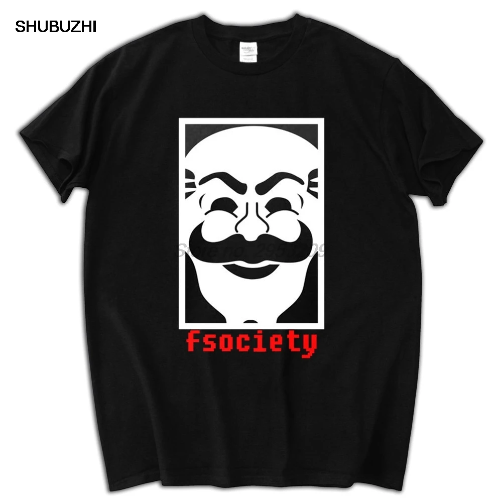 Новинка футболка с изображением мистера робота анонимуса команды фсоциум хакера