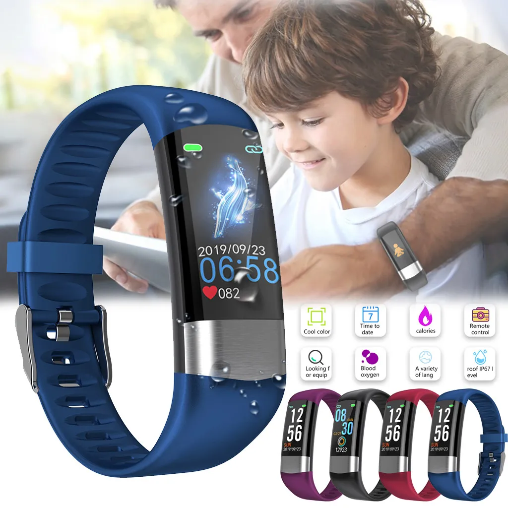 Умный Спортивный Bluetooth мужской смарт браслет PPG + ECG часы с пульсометром и