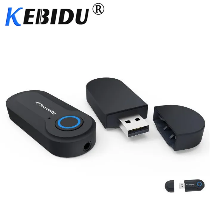 Kebidu 3,5 мм аудио адаптер Bluetooth передатчик беспроводной Bluetooth 4,0 стерео аудио передатчик адаптер для наушников ТВ