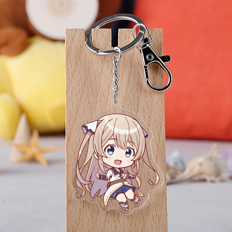 3スタイルアクリルキーホルダーアニメ朝日久我さつき臼井コレクションかわいい食品ケーキファッションアクリルキーホルダーアニメキーホルダーギフト Action Figures Aliexpress