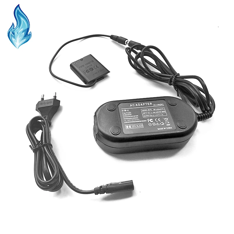 AC-LS5 DK-1G AC Мощность набор переходников для Sony CyberShot камеры DSC-H3 комплектующие фотоаппарата SONY DSC H7 H9 H10 H20 H50 N1 N2 T20 T100 W30 W35 W40 W50 W55 W70