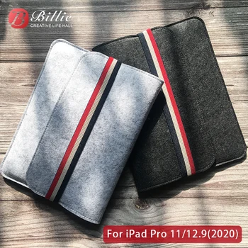 

For Apple iPad Pro 12.9 ‘’ 2020 Case For iPad Pro11‘’High Quality Shockproof Wool Felt Tablet Sleeve Bag Computer Notebook Cover