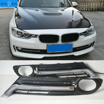 

1 Set For BMW 3 series F30 F35 320 325 2013-2014 LED DRL Daytime Running Lights Fog Driving Lamps Covers