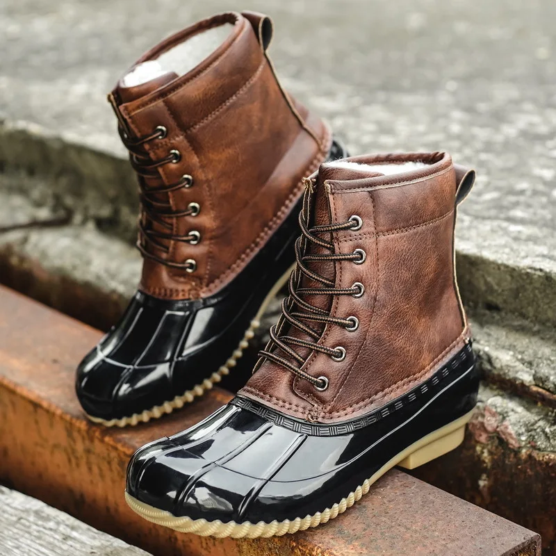 

Winter New Style American-Style Classic Women's Duck Boots Trending Buskin Waterproof Outdoor Worker Boot Shoes