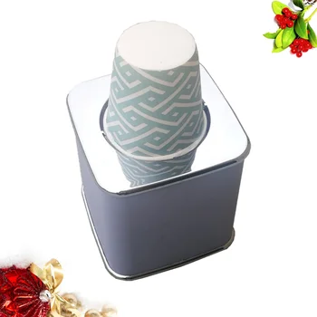 

1 PC Plastic Cup Dispenser Premium Sturdy Disposable Cup Water Cup Beverage Cup Dispenser with 20 PCS Cups