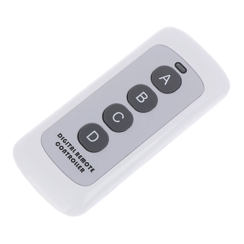 

433MHz 4 Button EV1527 Code Remote Control Switch RF Transmitter Wireless Key for Smart Home Garage Door Opener
