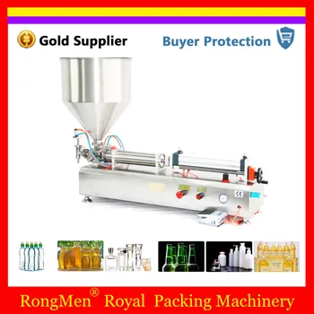 

Fully Pneumatic Paste Filling Machine Pneumatic With Single Cylinder Piston Shampoo Cream Sauce Lotion Oil Filler Free Shipping
