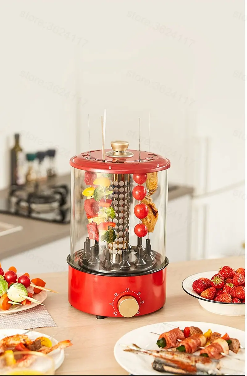 automatic electric revolving shoe rack on Youpin Rotatable Automatic Bbq Grill Machine Aut Rotating Barbecue Smokeless Electric Oven Heating Stove Kitchen For Smart Home Smart Remote Control Aliexpress
