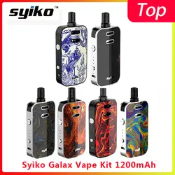 Новейший Pod vape Syiko galax 25 Вт комплект 1200 мАч батарея и 2 мл vape pod 3 режима уровня MTL/DTL электронная сигарета Vape комплект