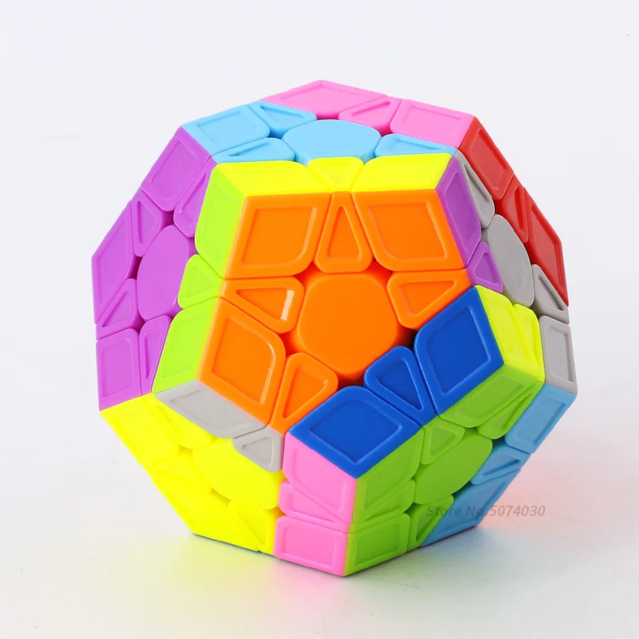 Qiyi QiHeng S волшебный куб Megaminxed скорость Cubes12 Sides головоломка для начинающих Cubo Magico Чемпионат без косточек