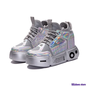 

Women's Sneakers Platform Shoes 2020 Spring Hidden Heels Chunky Sneakers For Woman Autumn Shoes Casual Sneaker Women Chunky Shoe