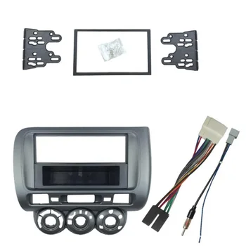 

Radio Fascia for Honda Jazz City One Din Dvd Stereo Cd Panel Mount Installation Trim Kit Frame Bezel