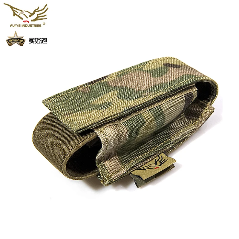 Flyye MOLLE модуль 40 мм ширина многофункциональный инструмент зажим карманный фонарик Сумка ph-g001