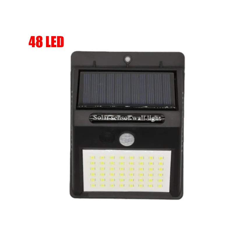 20LED30LED35LED40LED высокий светильник на открытом воздухе, Индукционное управление человеческим телом, водонепроницаемый Солнечный настенный светильник, солнечный светильник, садовый солнечный светильник