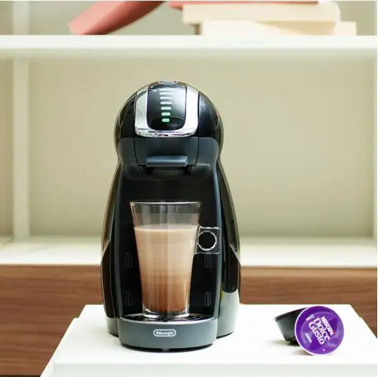 Nescafé cafetera eléctrica Dolce Gusto para uso en el hogar, máquina de  café con cápsula eléctrica de goteo, color negro, capuchino, Genio2|Piezas  de cocina de vapor| - AliExpress