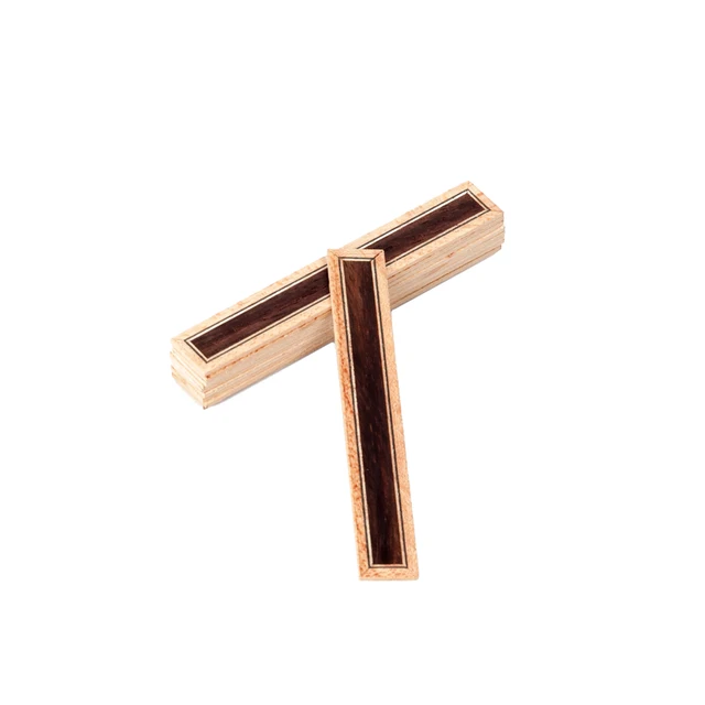 2pcs Classical Guitar Bridge Tie Block inlay PVC Wooden Guitar Bridge