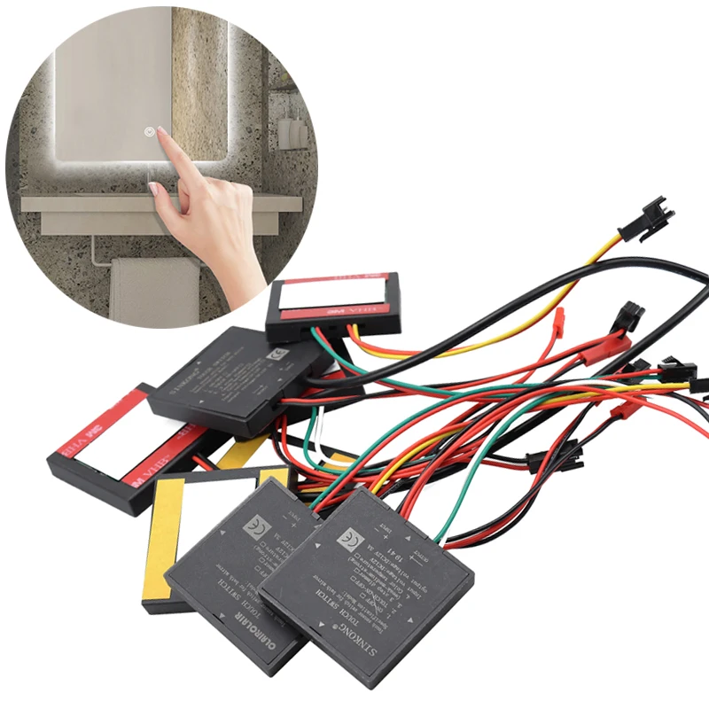 Сенсорный Переключатель ВКЛ/ВЫКЛ плавное затемнение 3 ступенчатое переключатель