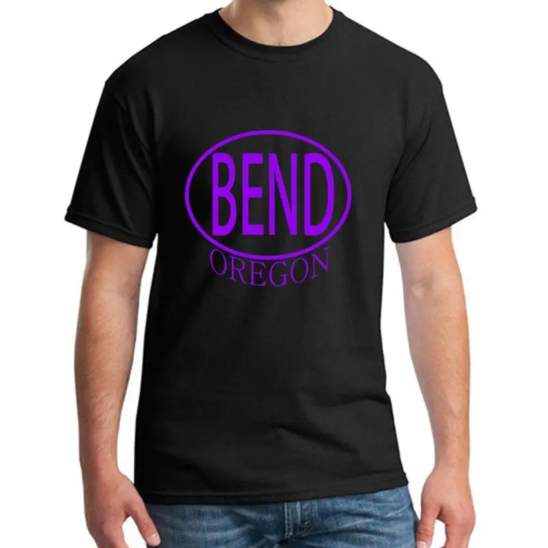 

Design Bend Oregon Purple tee shirt plus sizes s-8xl Humor christmas shirt men Super men tshirts