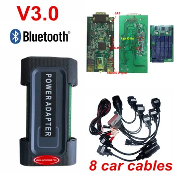 

Original shell with Bluetooth 3.0 pcb 2016.0 keygen scan for VDIJK Autocoms pro cars trucks obd2 diagnostic tool+8pc car cables