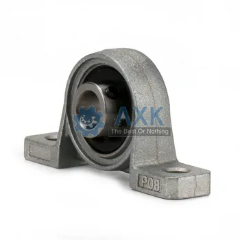 

Free Shipping 2pcs Zinc Alloy Diameter 8/10/12/17mm Bore Ball Bearing Pillow Block Mounted Support Kp08 Kp000 Kp001 KP003