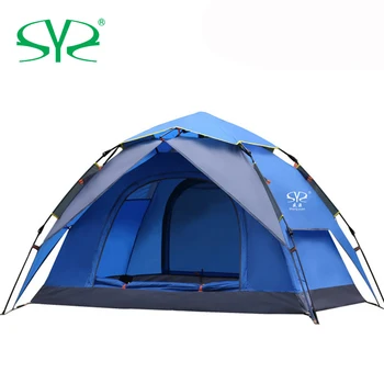 

1-2 person Automatic Camping Tents Waterproof Double Layer Outdoor Hiking Picnic Large family tent 230x160x130cm