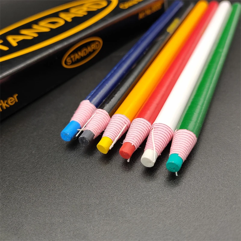 2Pcs Tailor's Chalk for Sewing Cut-Free Mark Pencil DIY Clothing Cutting Marking Tool Marker Pen Handwork Needlework Accessories | Дом и