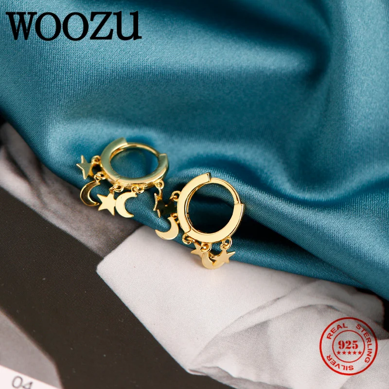 WOOZU Новая женская обувь в стиле панк режиме реального 925 стерлингового серебра