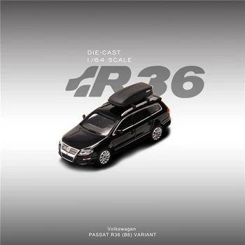 

1:64 VW Passat R36 Wagon with Roof Boxes Diecast Model Car