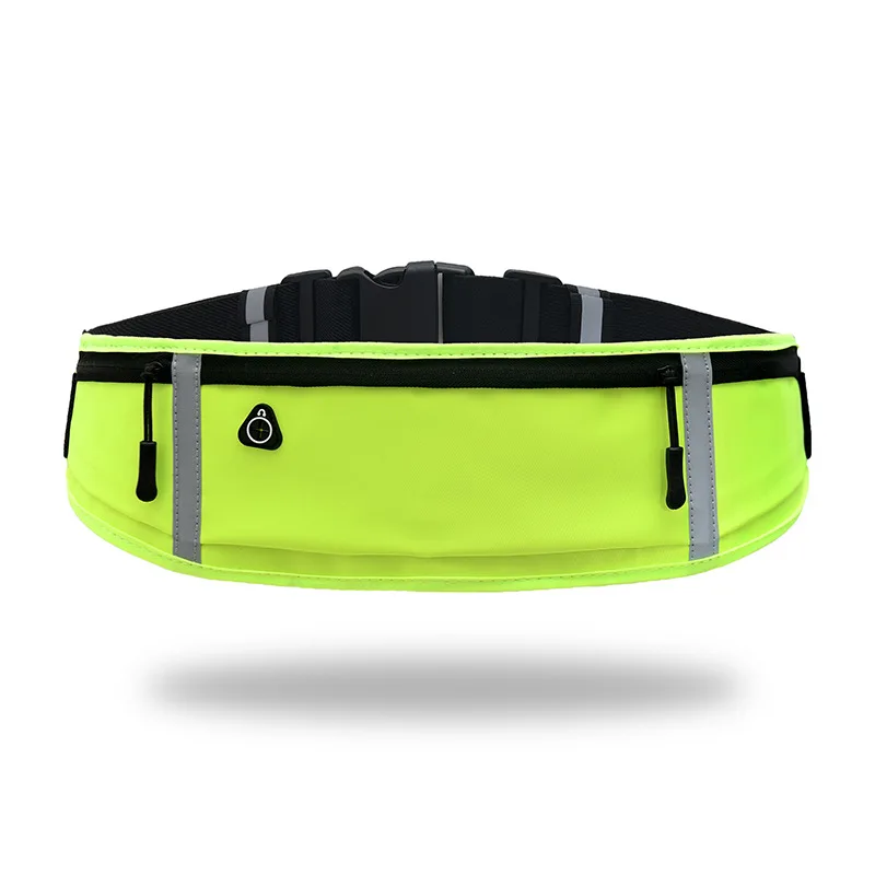 Поясные ремни, чехлы для телефонов, спортивные сумки для бега, чехол для переноски, ночное видение для iPhone, huawei, Xiaomi, Redmi, note 8 - Цвет: Green