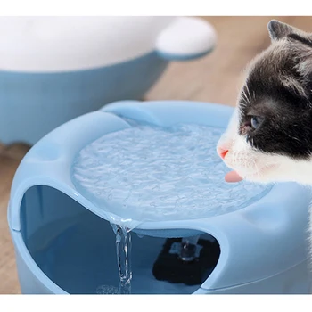 

HEYPET Pet Cat Automatic Luminous Fountain Drinker Automatic Cat and Dog USB Pet Drinker