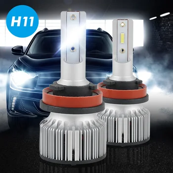 

H11 LED Headlight Bulbs LED Auto Lamp 10000LM 6000K Low Beam For Honda Crosstour Insight Ridgeline Odyssey Pilot Accord