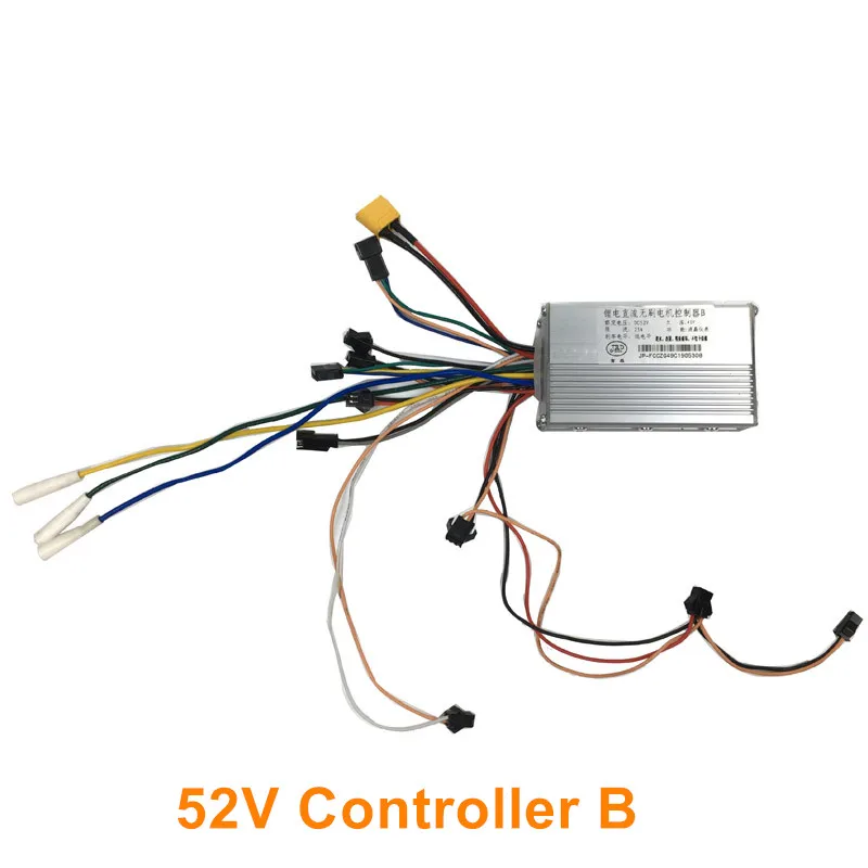 JP 52V 25A& 48V 20A электрический скутер электрическая плата для 52V двойной двигатель 48V одномоторный контроллер скутера материнская плата блока управления процессором