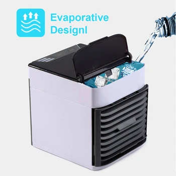 

Air Cooler Fan Mini Mobile Air Conditioner For Home Cooling Fan Portable Air Conditioning Space USB Desk Fans