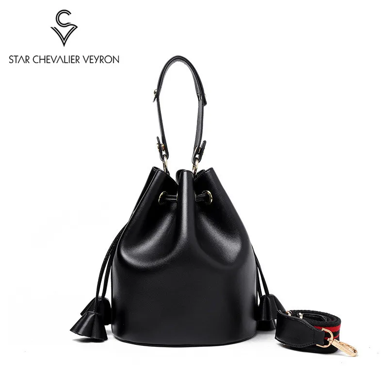 

SCV Bucket Bag Ladies Shoulder Bags 2020 Hot Selling Drawstring Simple Vintage Female Messenger Bag Women's Totes Bucket Bag Sac