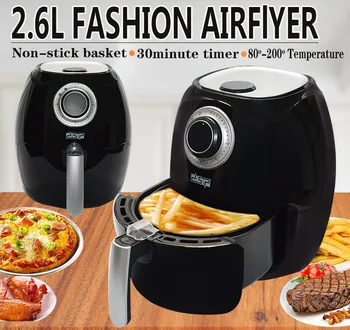 

Household air fryer large capacity intelligent lampblack-free French fries electromechanical fryer French fries 220V