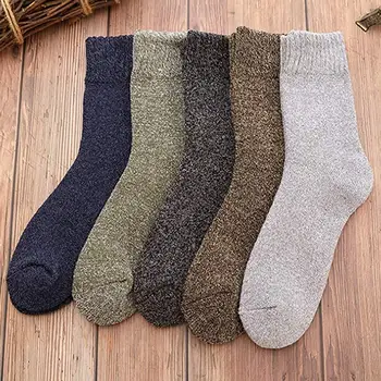 

Middle Tube Socks Unisex Fashion Solid Warm Thickening Cotton calcetines mujer skarpetki damskie chaussette calze donna sokken 4