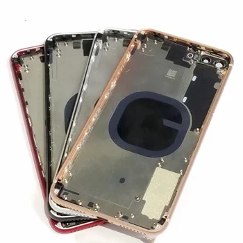 

10Pcs For iphone X / 8G / 8 Plus 8P / XR / XS /XS MAX Back Middle Frame Chassis Full Housing Assembly Glass Battery Cover door