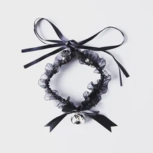 Свадебные черные кружевные атласные колокольчики с цветами сексуальные женские/свадебные бедра кольцо невесты ноги шеи кольцо