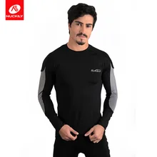 Nuckily Спорт на открытом воздухе верховая езда пот Впитывающее белье Мужской обтягивающий Беговая база термальная одежда напрямую от производителя Suppl