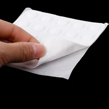 Цветная Кнопка УФ-Гель-лак дисплей силиконовая этикетка стикер Маникюр Инструмент для дизайна ногтей